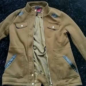 Yoki outerwear collection green jacket